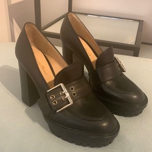 Gianvito Rossi lug loafers